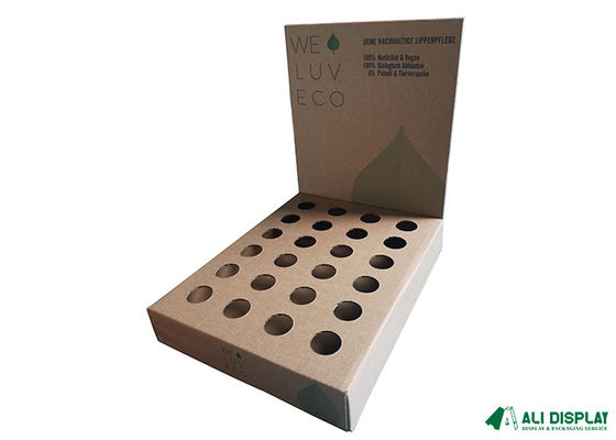 Debossing Cosmetic Display Boxes 300mm Lipstick Packaging Box