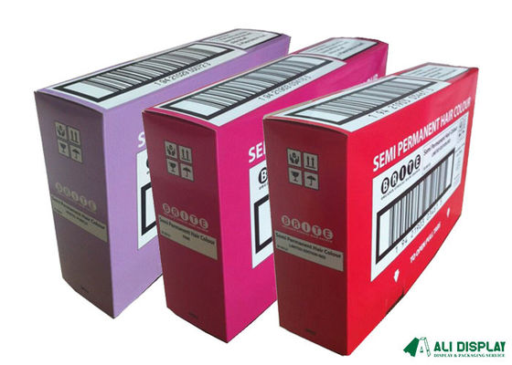Postal 200gsm Cosmetic Packaging Boxes Printing Foldable 180mm