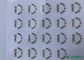 UV BOPP Adhesive Label Sticker Roll CDR Logo Sticker Paper